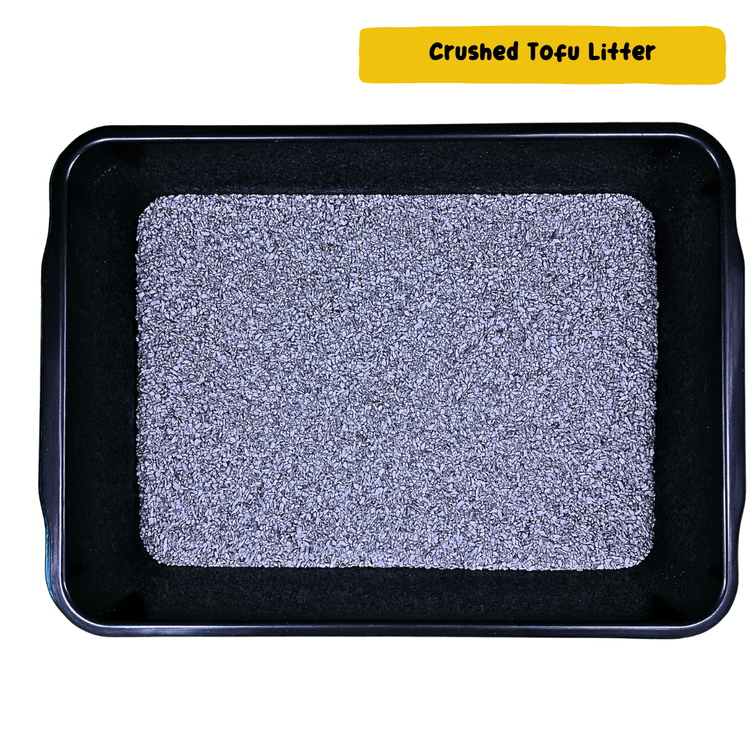 Crushed Charcoal Tofu Litter