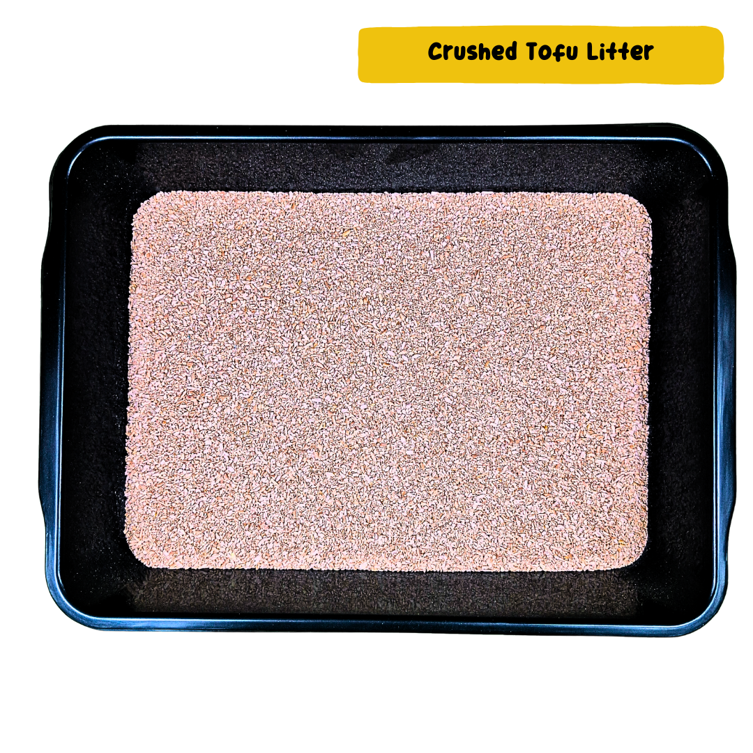 Crushed Brown Tofu Litter