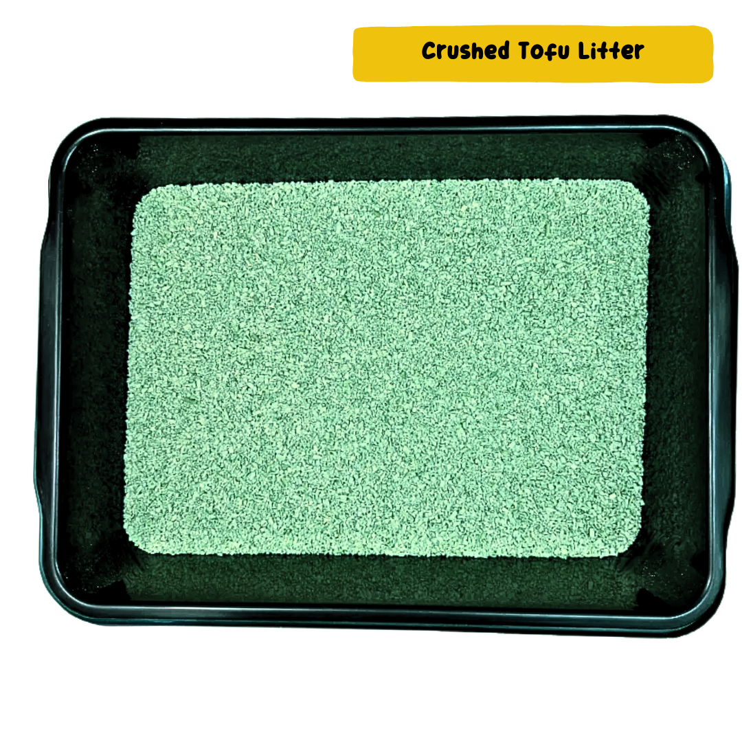 Crushed Green Tofu Litter