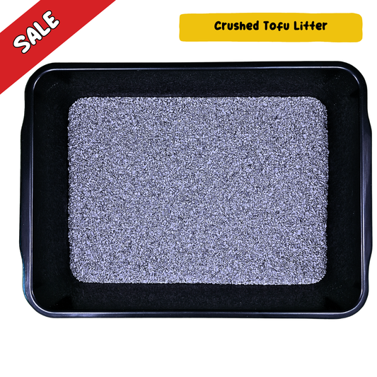 Crushed Charcoal Tofu Litter