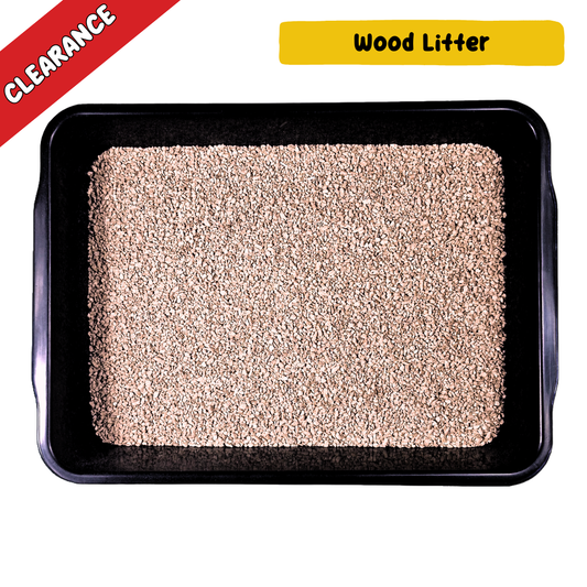 Crushed Wood Litter