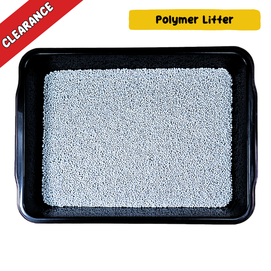 White Polymer Litter